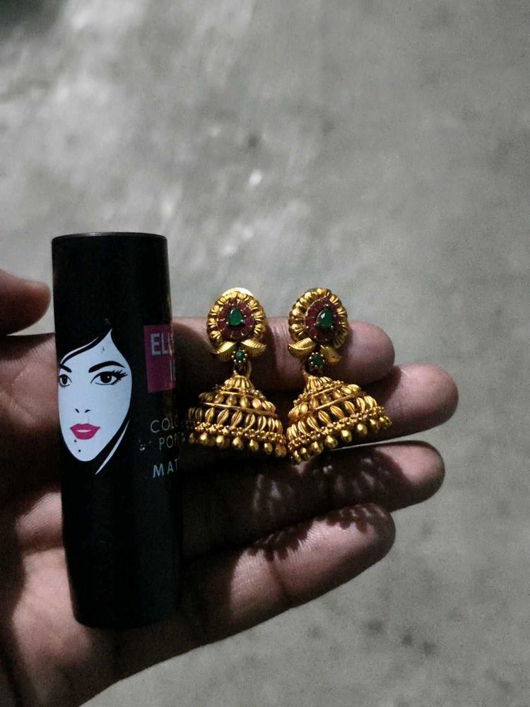 Earrings With Lipstick 90%off