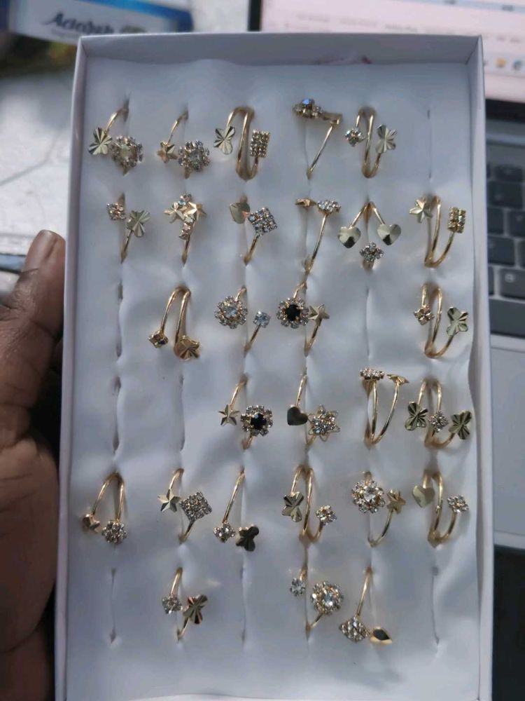 Combo Of 4 Gold Covering Ring For Sale