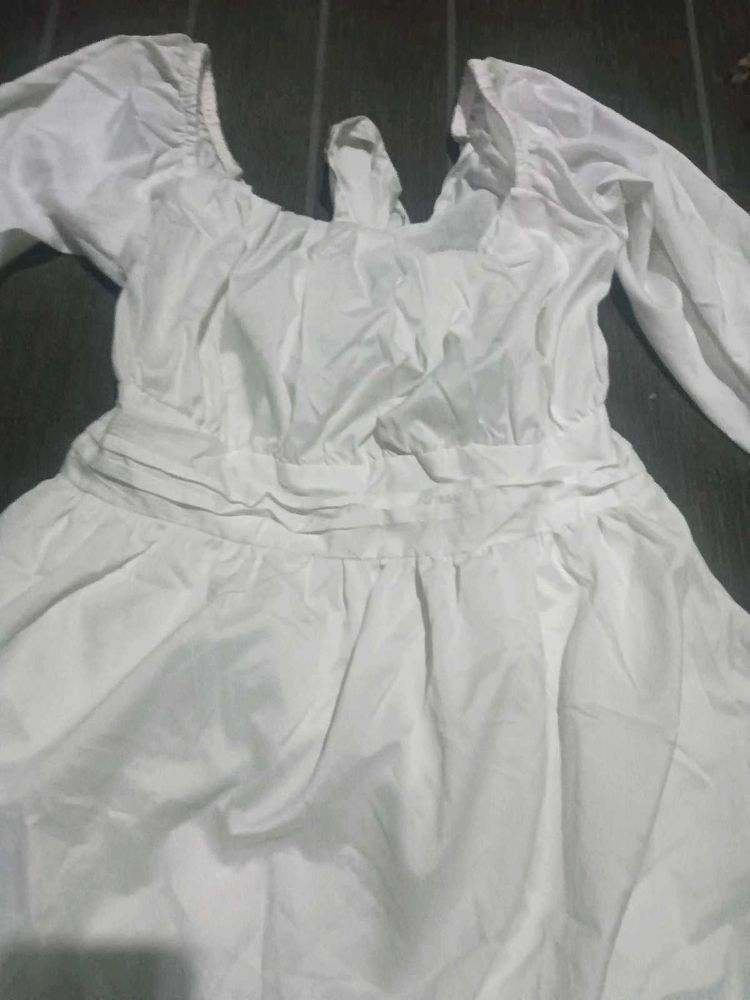 White Dress - Stylish &amp; Elegant