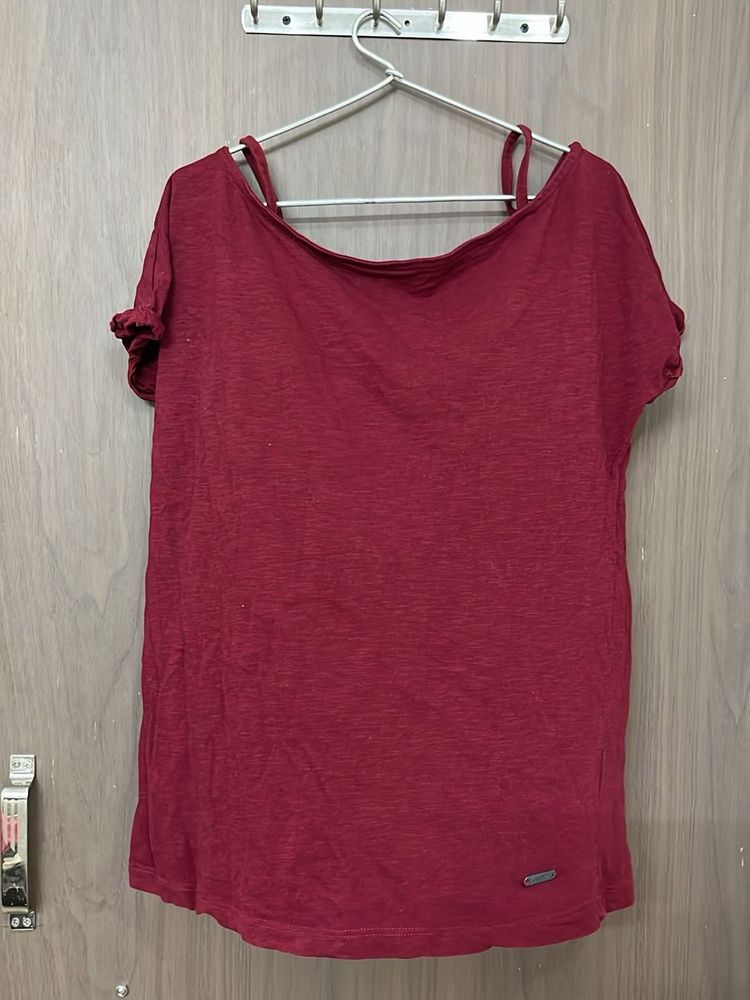 Roadster Off Shoulder Top For 38-40 Size