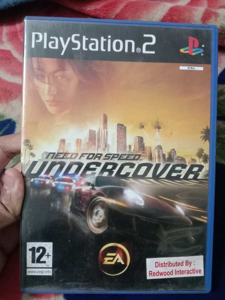 Need For Speed Undercover PS2 DVD