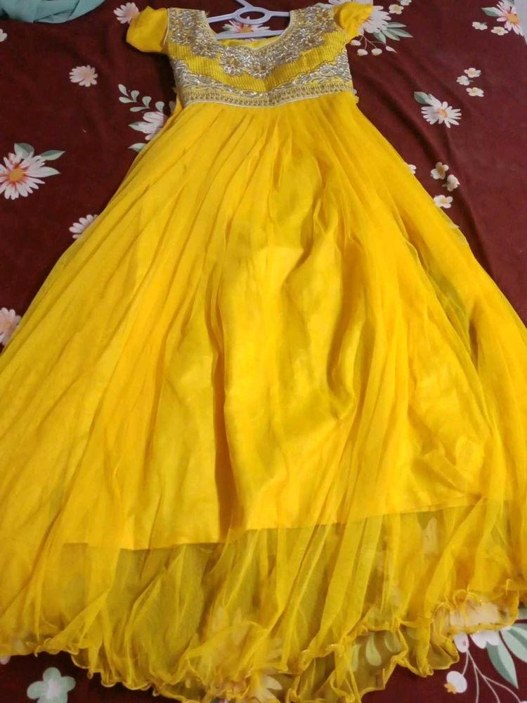Yellow Festive gown