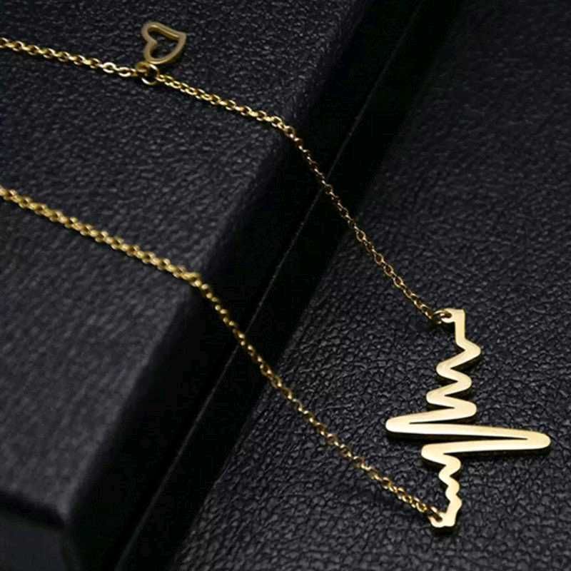 Heart Beat Chains Neck Piece
