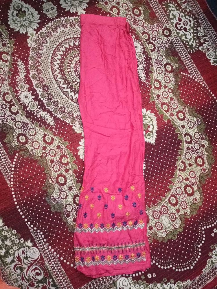 Pink  Rani Plazzo Lsize Full Length