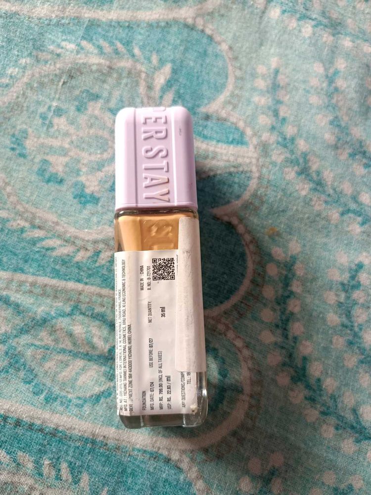 New Maybelline Super Stay Foundation Saty 30 Hr