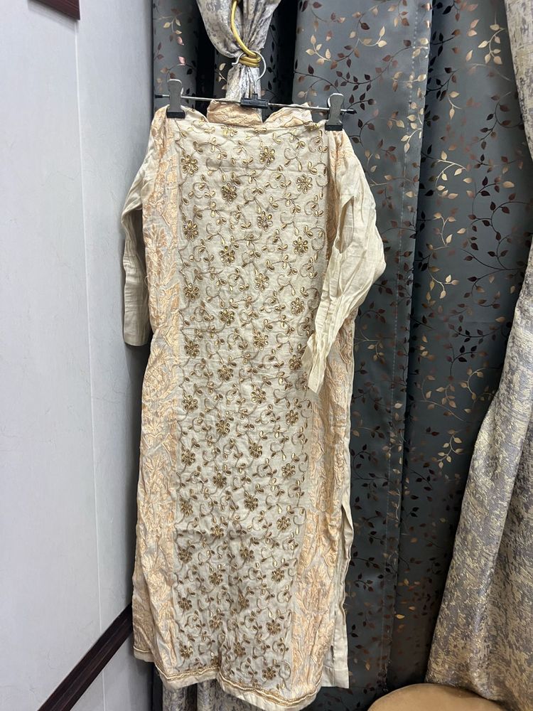 Designer Stiched Ban Neck Kurti