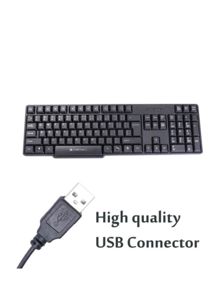 ZEBRONIKS K20 USB WIRED KEYBOARD
