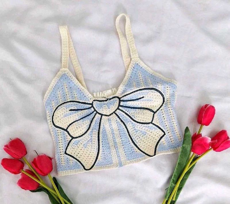 Crochet Bow Top