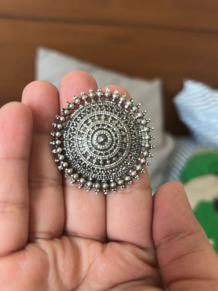 Silver Antique Style Earrings