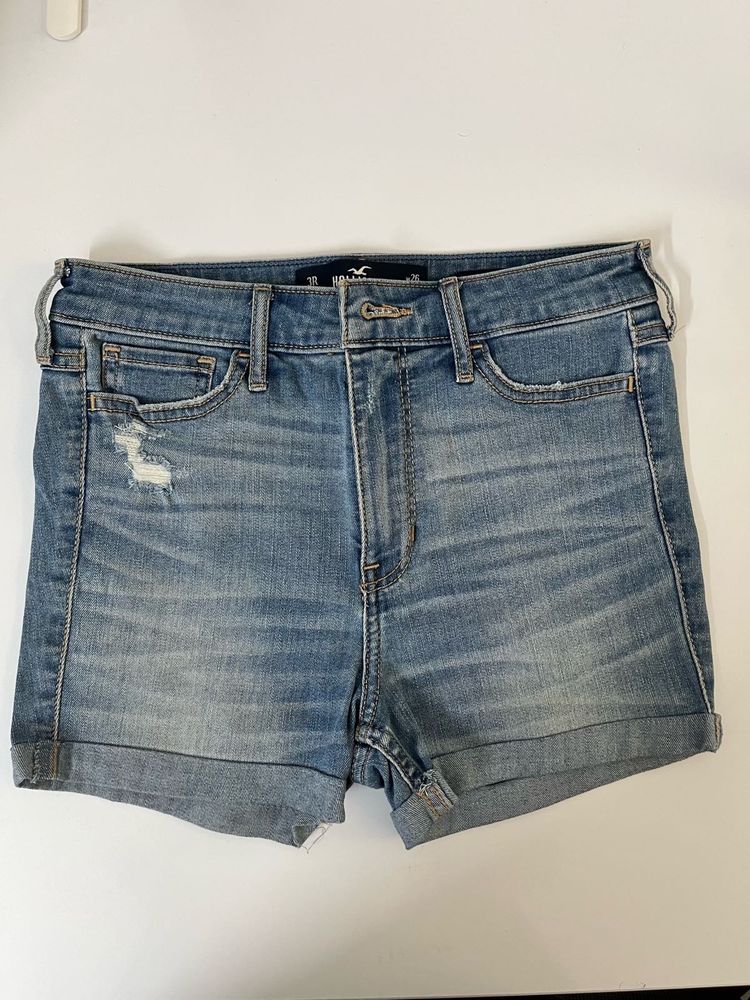 Hollister High Waist Denim Shorts Size 26/XS