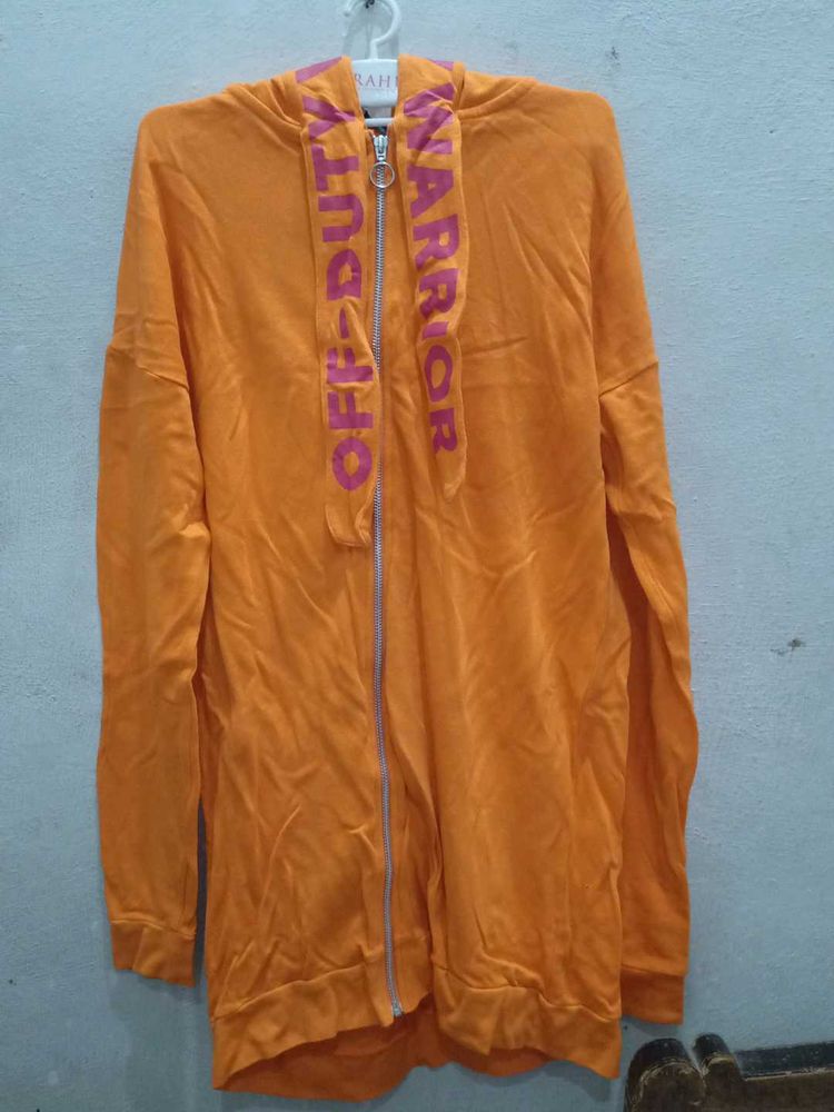 Orange Hoodie