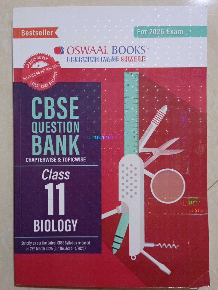 CBSE Class 11 Biology Question Bank