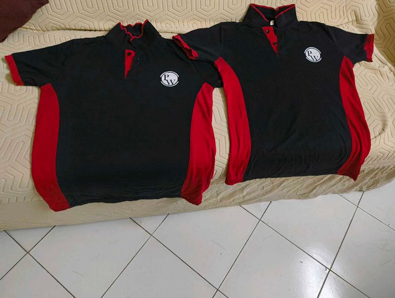 Matching Polo T-Shirt Set
