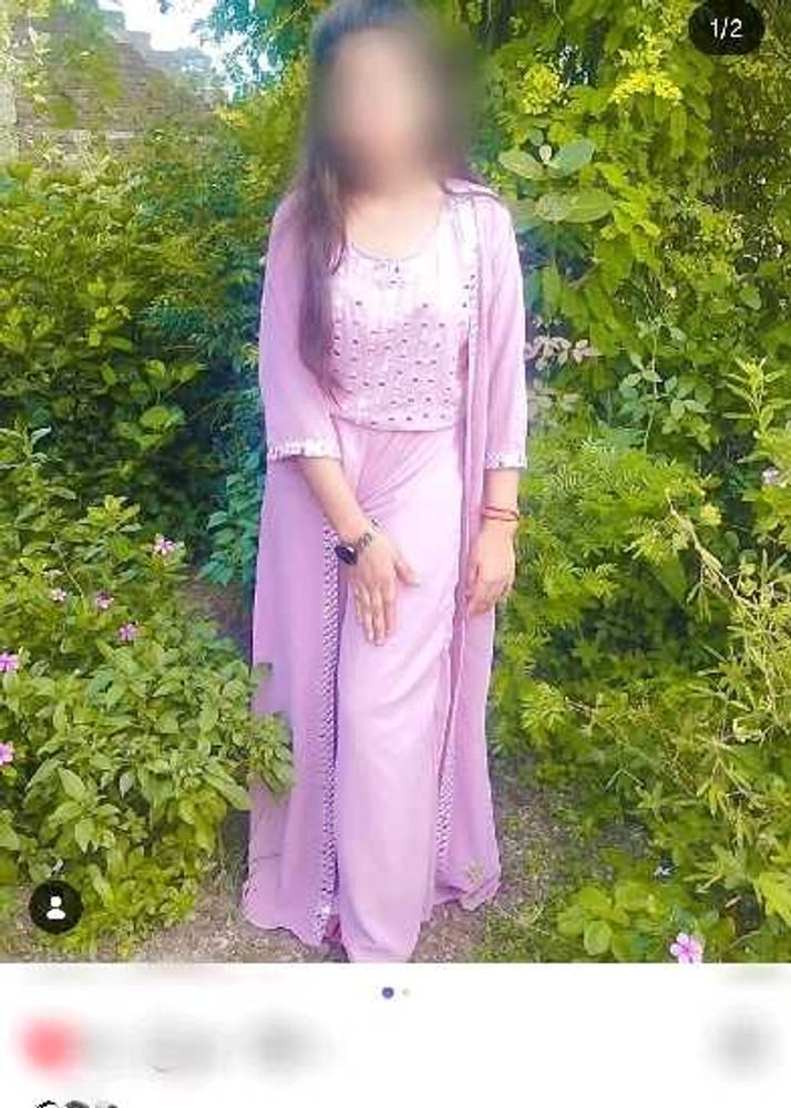 Elegant Lavender Kurta Set