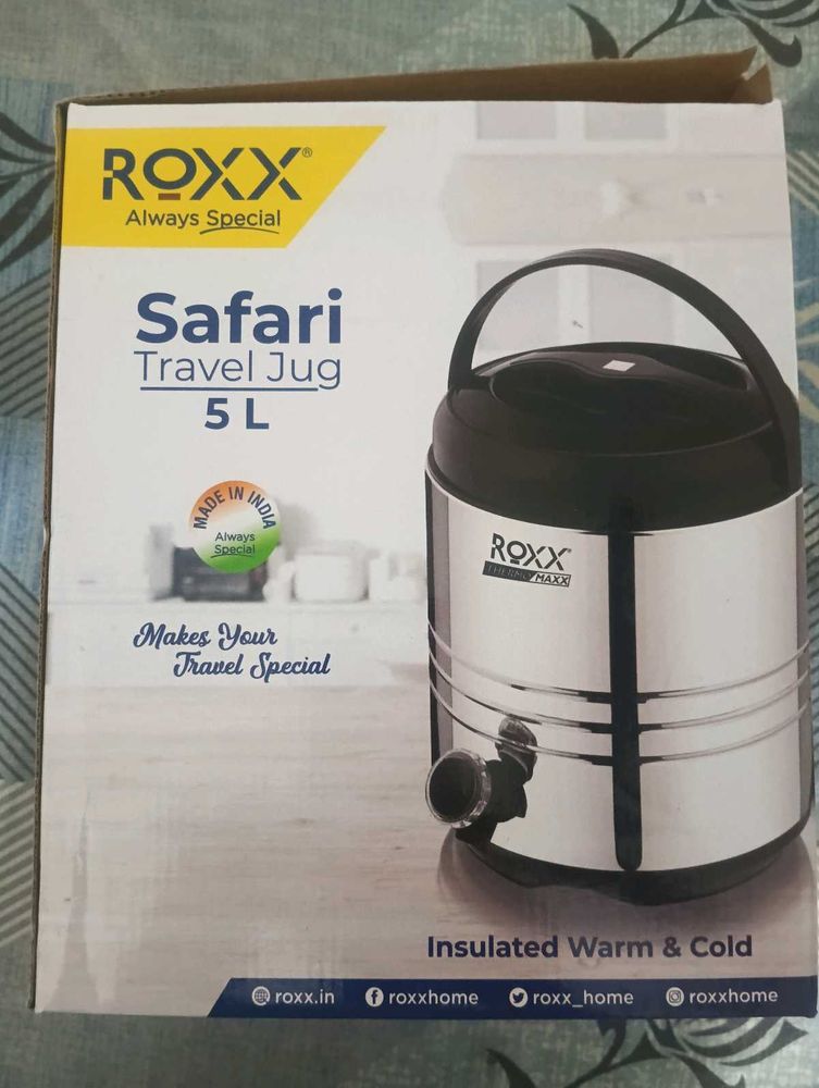 ROXX Safari Travel Jug - 5L Insulated
