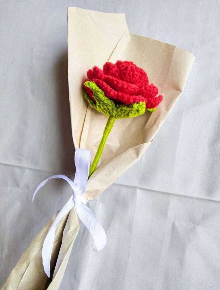 Crochet Rose 🌹