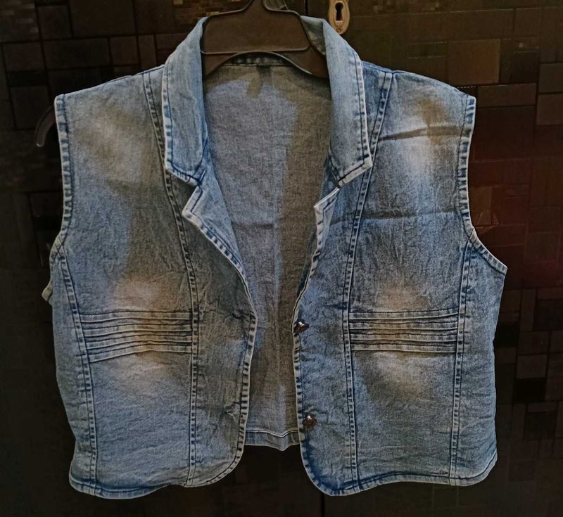Washed Denim Jacket