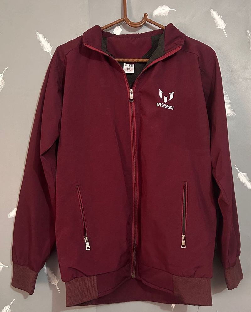 Messi Maroon Jacket