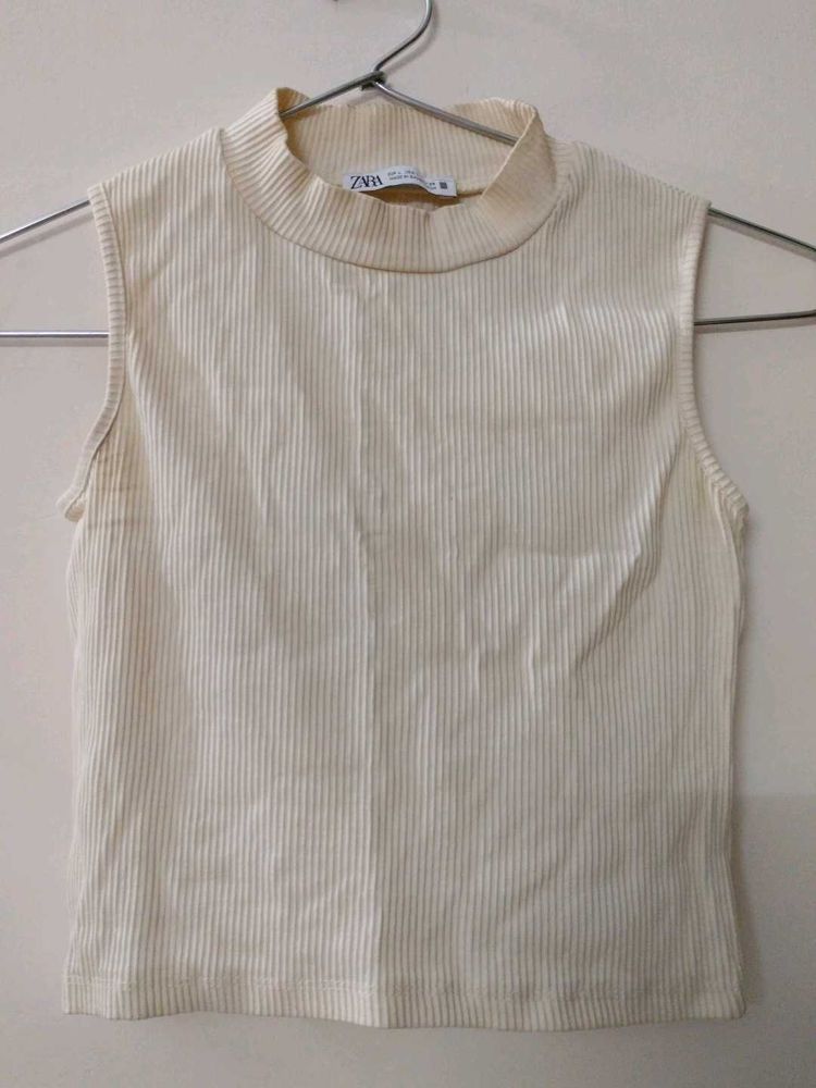 Off White Tank Top