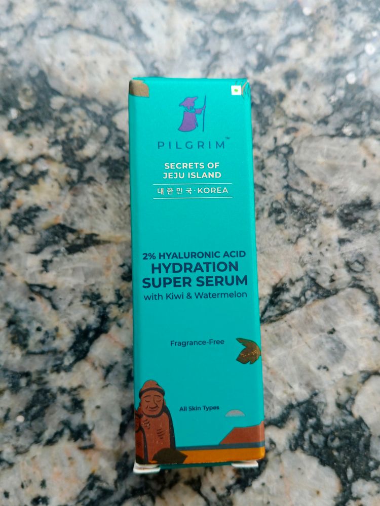 Pilgrim 2% Hyaluronic Acid Hydration Super Serum With Kiwi Extracts For Hydrated Skin