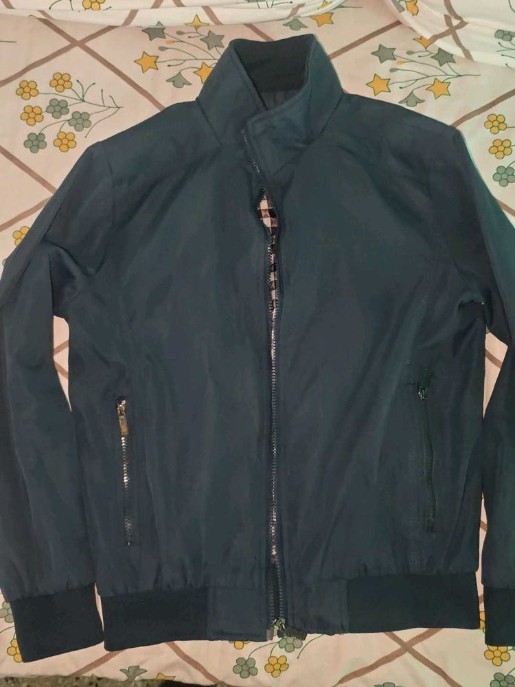 Stylish Dark Blue Jacket
