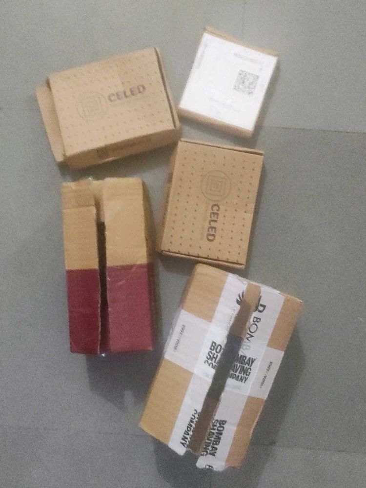 5 New Empty Box