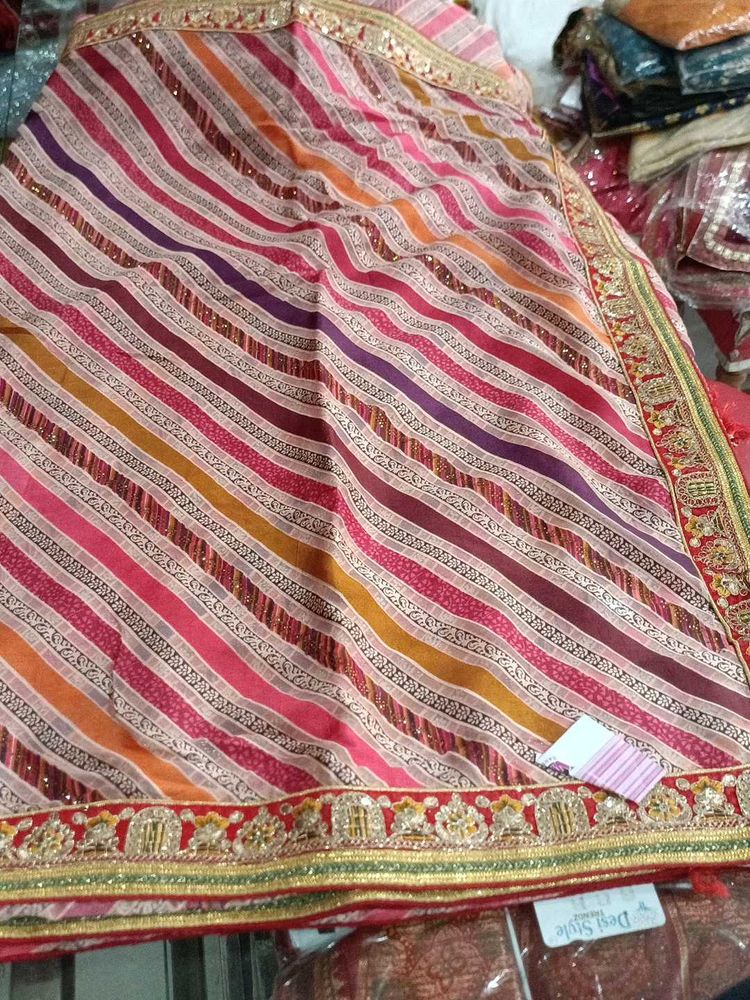 Striped Saree