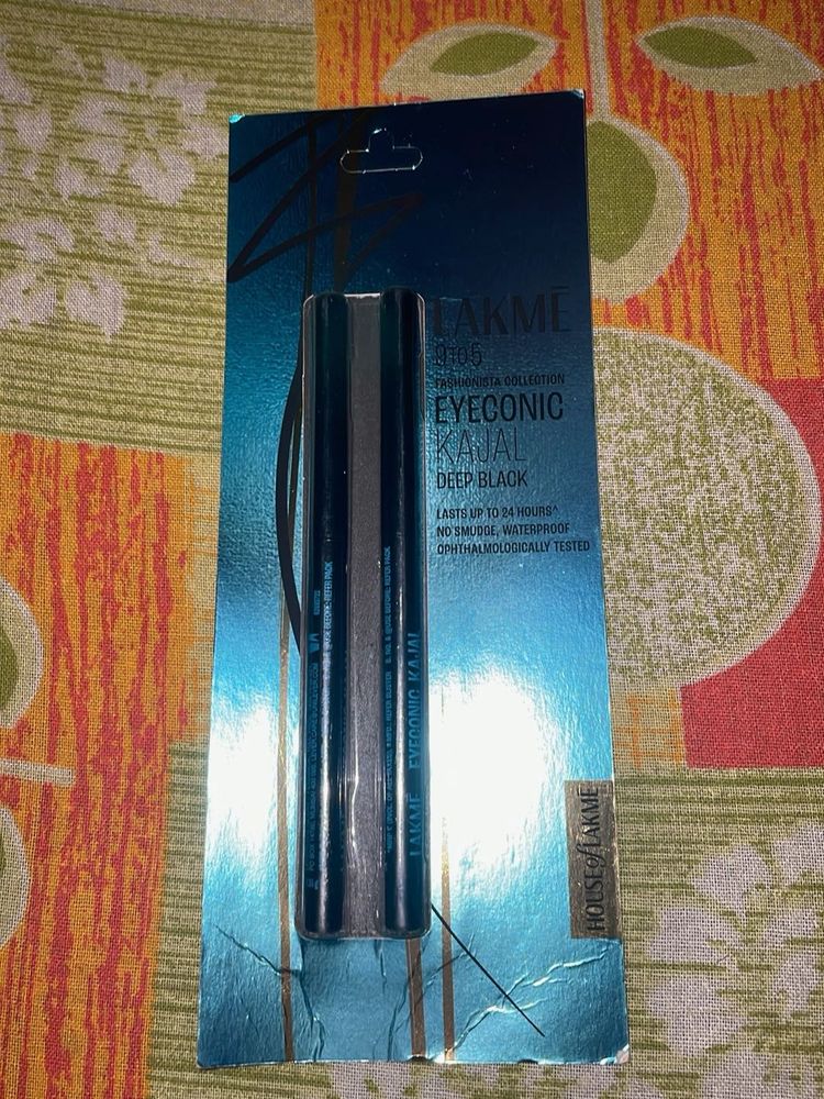 Lakme Eyeconic Kajal - Deep Black