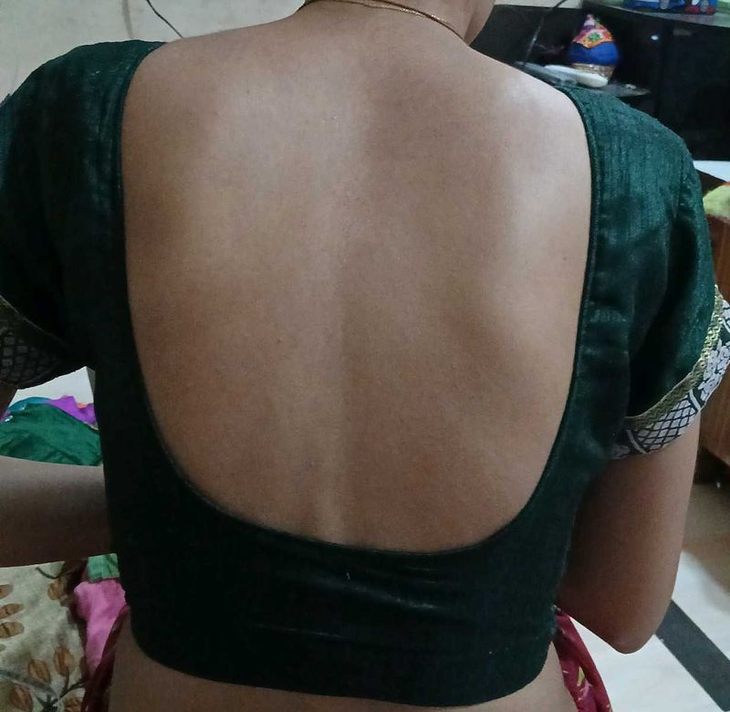 Elegant Green Blouse