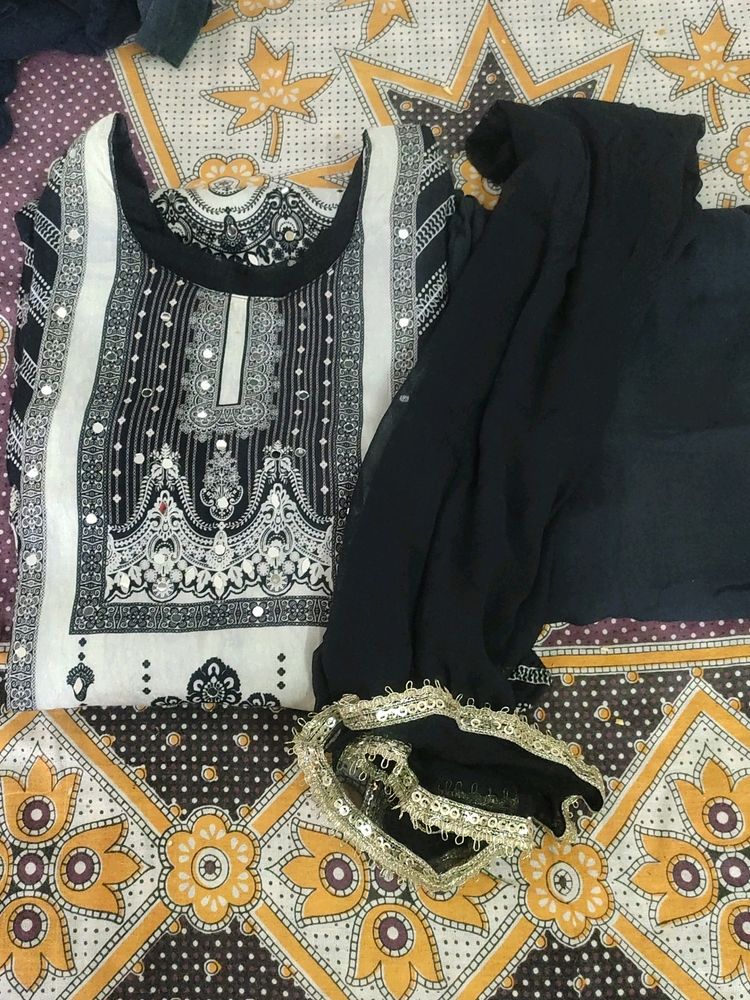 MIRROR WORK DUPATTA SET 😍🎇