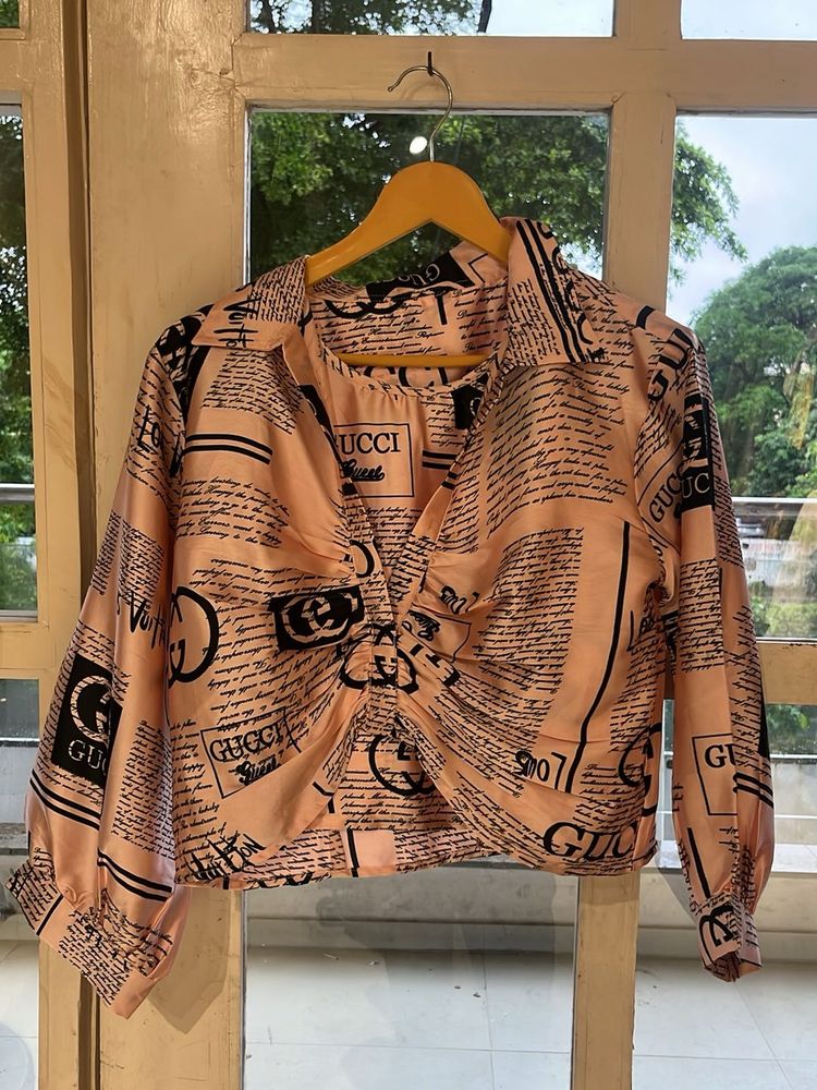 Gucci Inspired Print Top