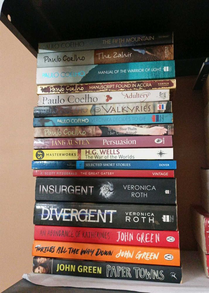 Mixed Book Lot: Coelho, Austen, Green &amp; More