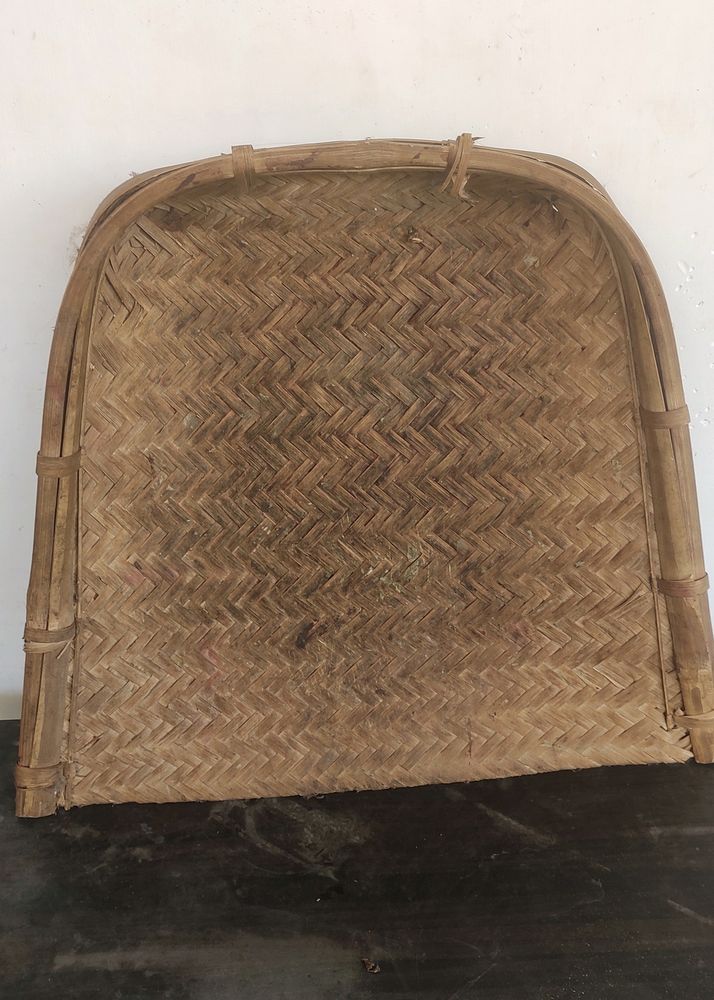 25 Years Old Antique Bamboo Sup(सूप) used For Kitchen Purposes