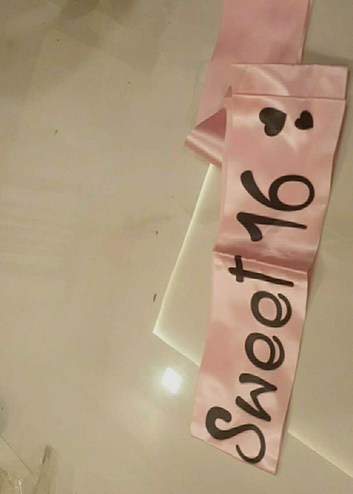 Sweet 16 Sash