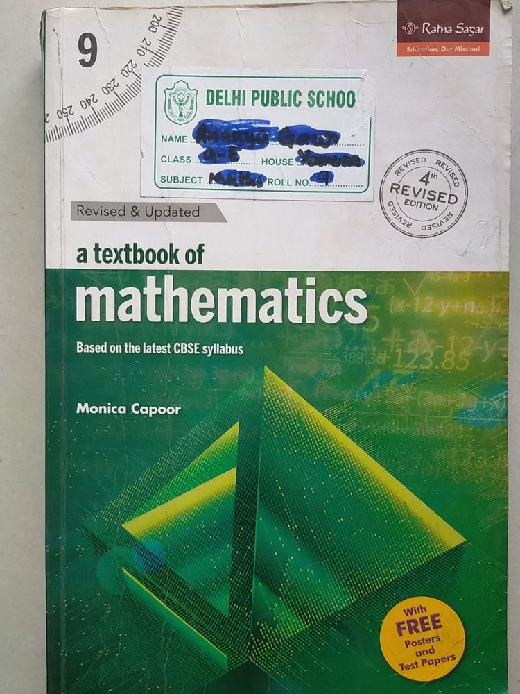 Monica Kapoor 9th Mathmatics