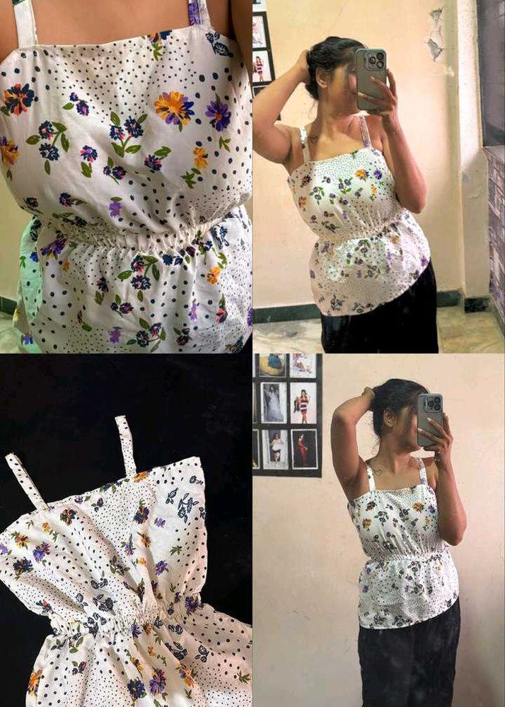 White Beauty Unique Top