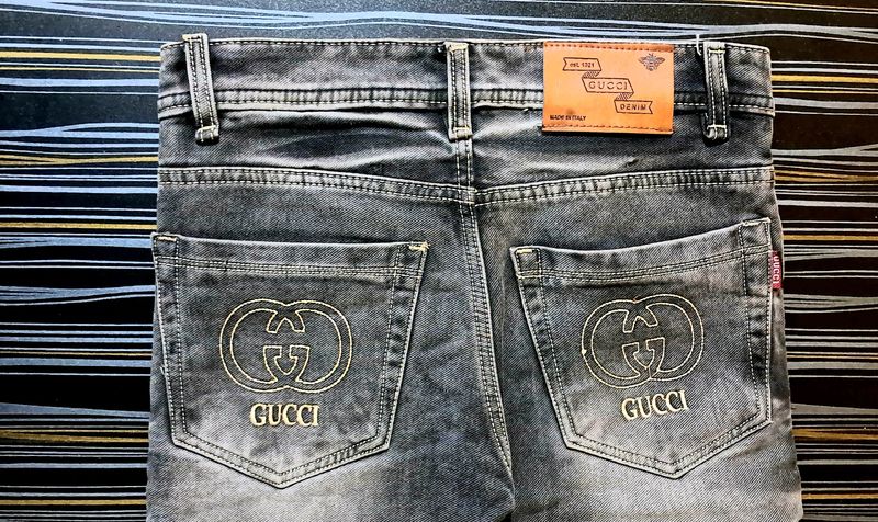 Gucci | Men Jeans , Dark Gray | Branded | Original Levis Gucci