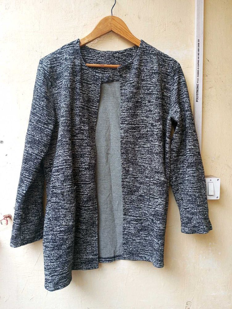 Stylish Grey Knit Style Jacket (Women)