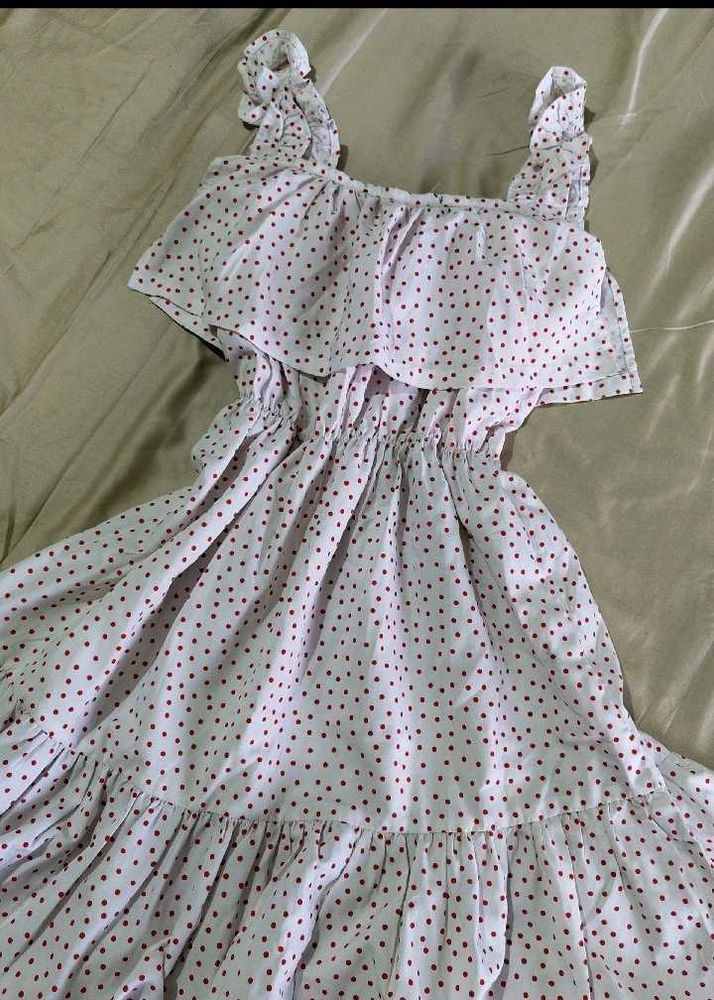 Cute Polka Dot Pinteresty Dress🌸💅