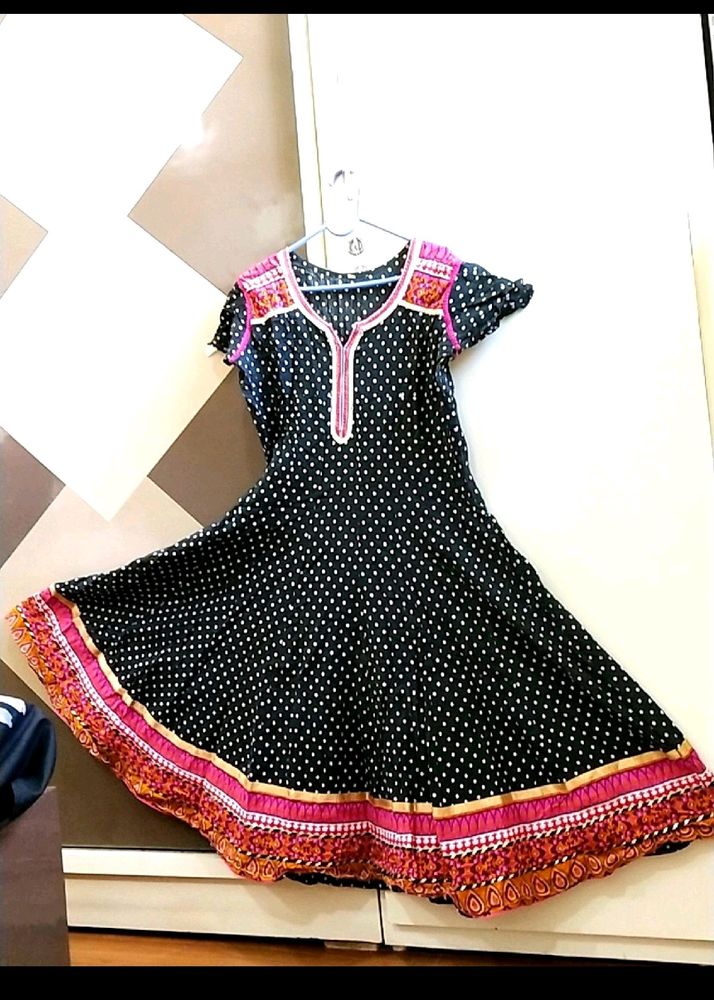 Black Anarkali Kurta 💓