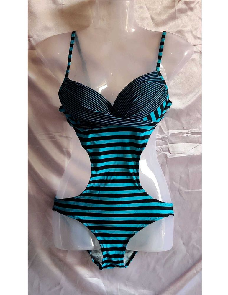 Blue Padded Bikini