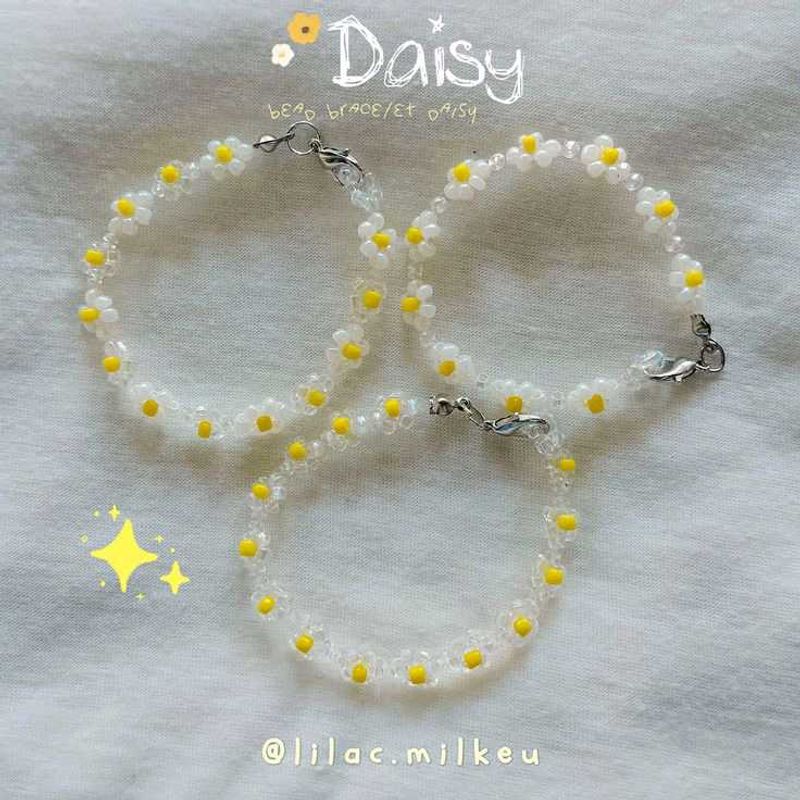 Yellow Daisy Bracelets