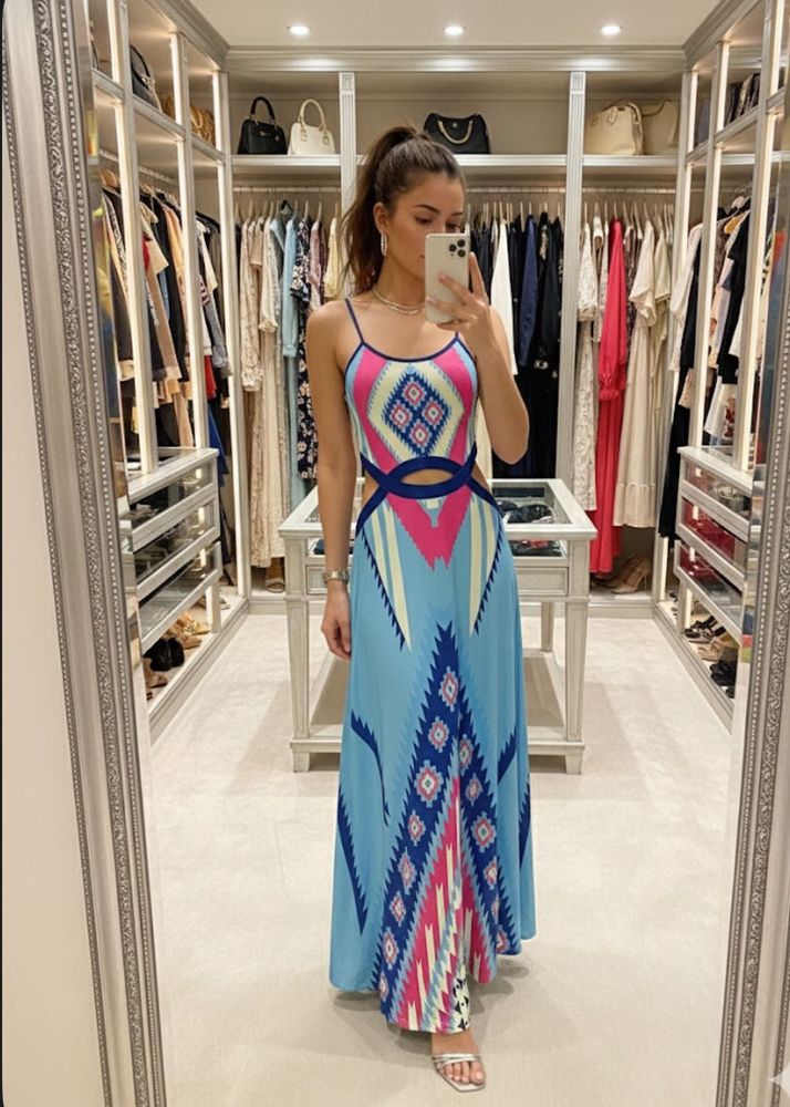 carnival wear Boho Chic Maxi Dress