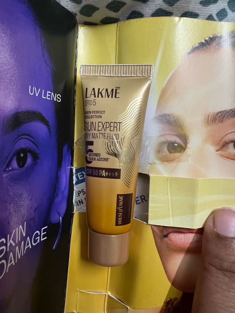 Lakme Sun Expert Matte Fluid SPF 50 Sample