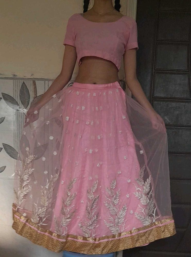 Pink Lehenga Set
