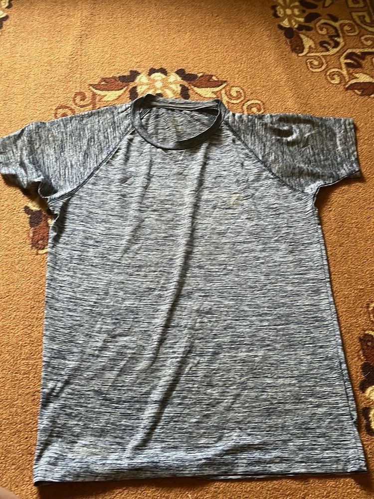 Athletic Heathered T-Shirt Reebok