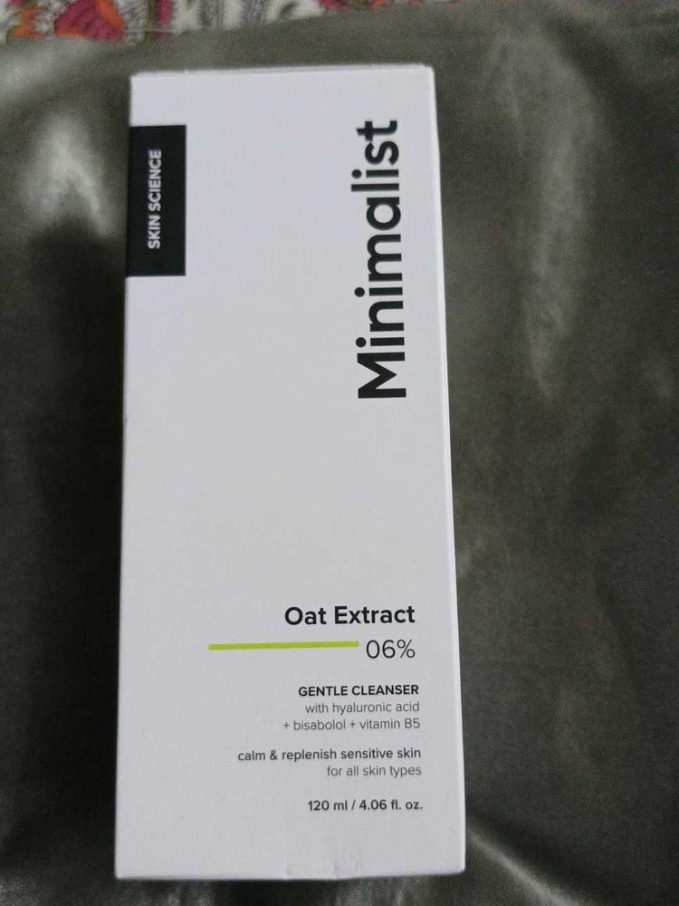 Minimalist Oat Extract Cleanser