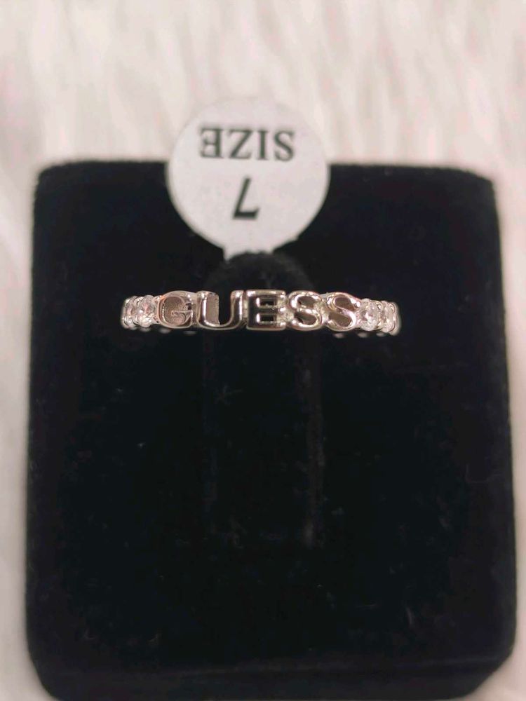 Guess 925 Silver sterling Ring