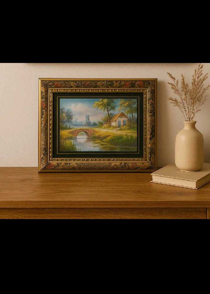 Framed Landscape Painting
