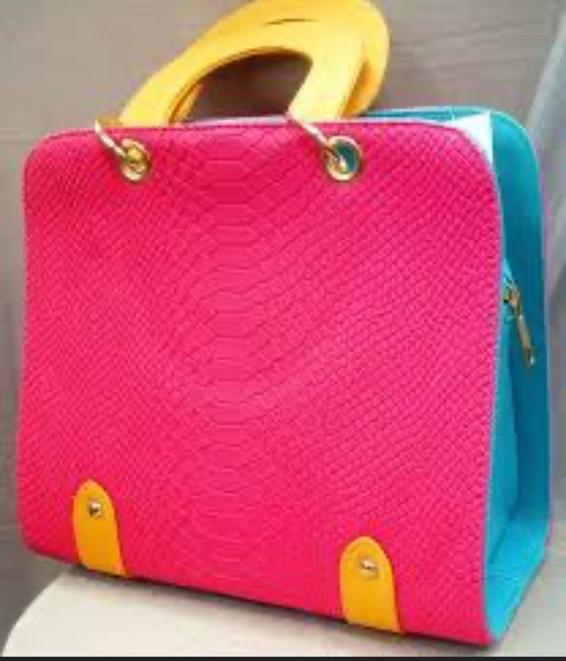 Funky Pink &amp; Colorful Handbag